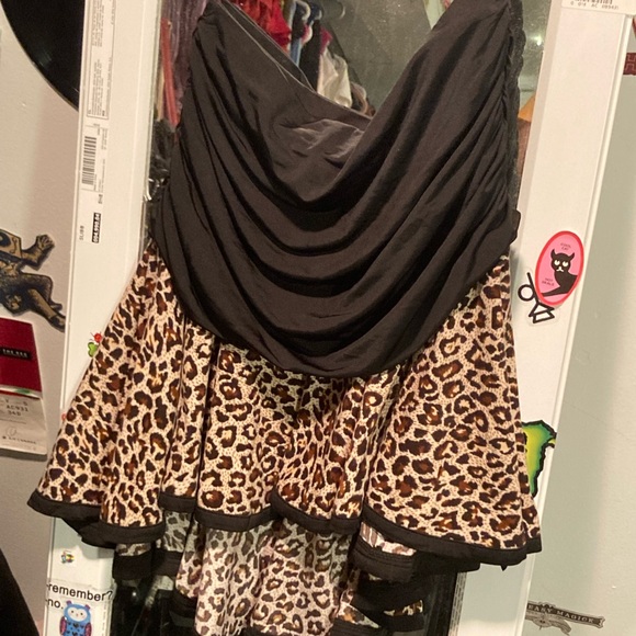 y2k leopard print skirt - Picture 3 of 3
